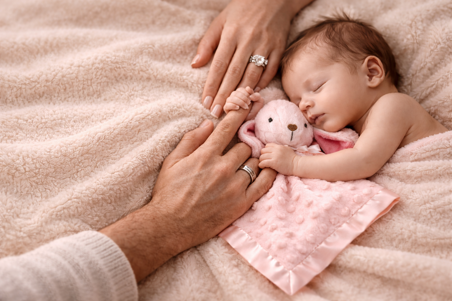 Princess SweetPea PlushAura Bunny Blanket