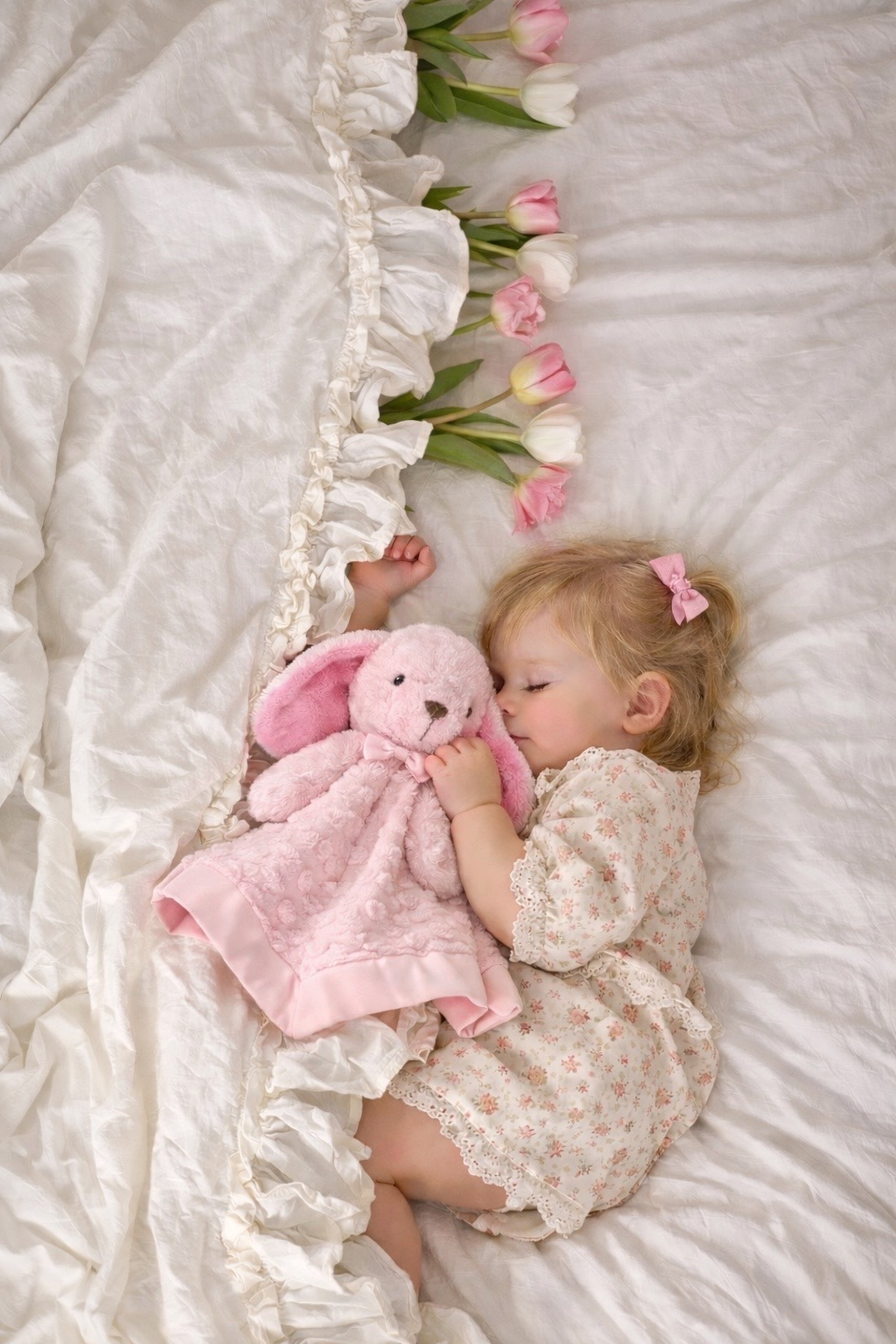 Princess SweetPea PlushAura Bunny Blanket